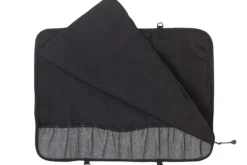Trousse vide noire 12 emplacements en bouteille recyclée Messermeister Preservation