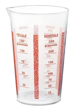 Verre doseur plastique 1/4L