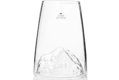 Verre à spiritueux long Alaskan Maker Topographic Eiger en verre cristallin