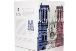 Verre à spiritueux long Alaskan Maker Iconic Monuments Notre Dame de Paris en verre cristallin