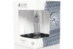 Verre à spiritueux long Alaskan Maker Iconic Monuments Big Ben en verre cristallin