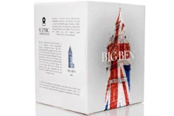 Verre à spiritueux long Alaskan Maker Iconic Monuments Big Ben en verre cristallin