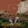 Verre à spiritueux long Alaskan Maker Topographic Grand Canyon en verre cristallin