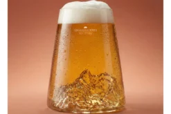 Verre à spiritueux long Alaskan Maker Topographic Grossglockner en verre cristallin