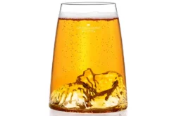 Verre à spiritueux long Alaskan Maker Topographic Grossglockner en verre cristallin