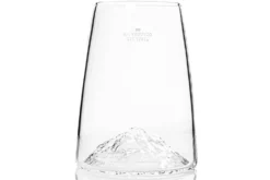 Verre à spiritueux long Alaskan Maker Topographic Vésuve en verre cristallin