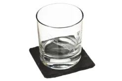 Verre à whisky avec dessous de verre Selbrae House - Motif faisan