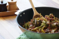 Wok antiadhérent Cristel Casteline Amovible Exceliss en inox