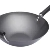 Wok antiadhésif Kitchen Craft acier carbone 36cm