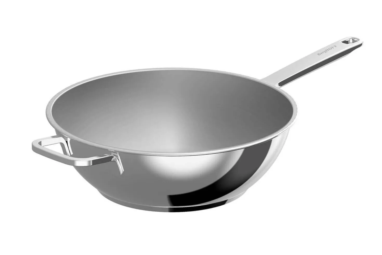 Wok Berghoff Dina Helix en acier inoxydable 30cm