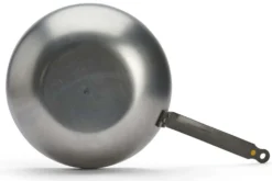 Wok bombé à queue De Buyer Mineral B ø28cm en fer