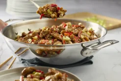 Wok De Buyer Affinity 32cm en acier inoxydable 5 ply