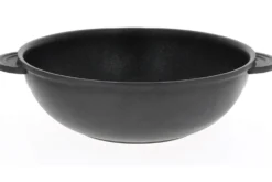 Wok en fonte d'aluminium De Buyer Choc Extreme ø32cm à 2 anses