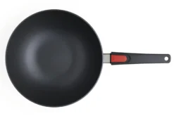 Wok Woll Diamond Lite en fonte d'aluminium manche amovible polymère