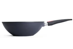 Wok Woll Diamond Lite en fonte d'aluminium manche amovible polymère